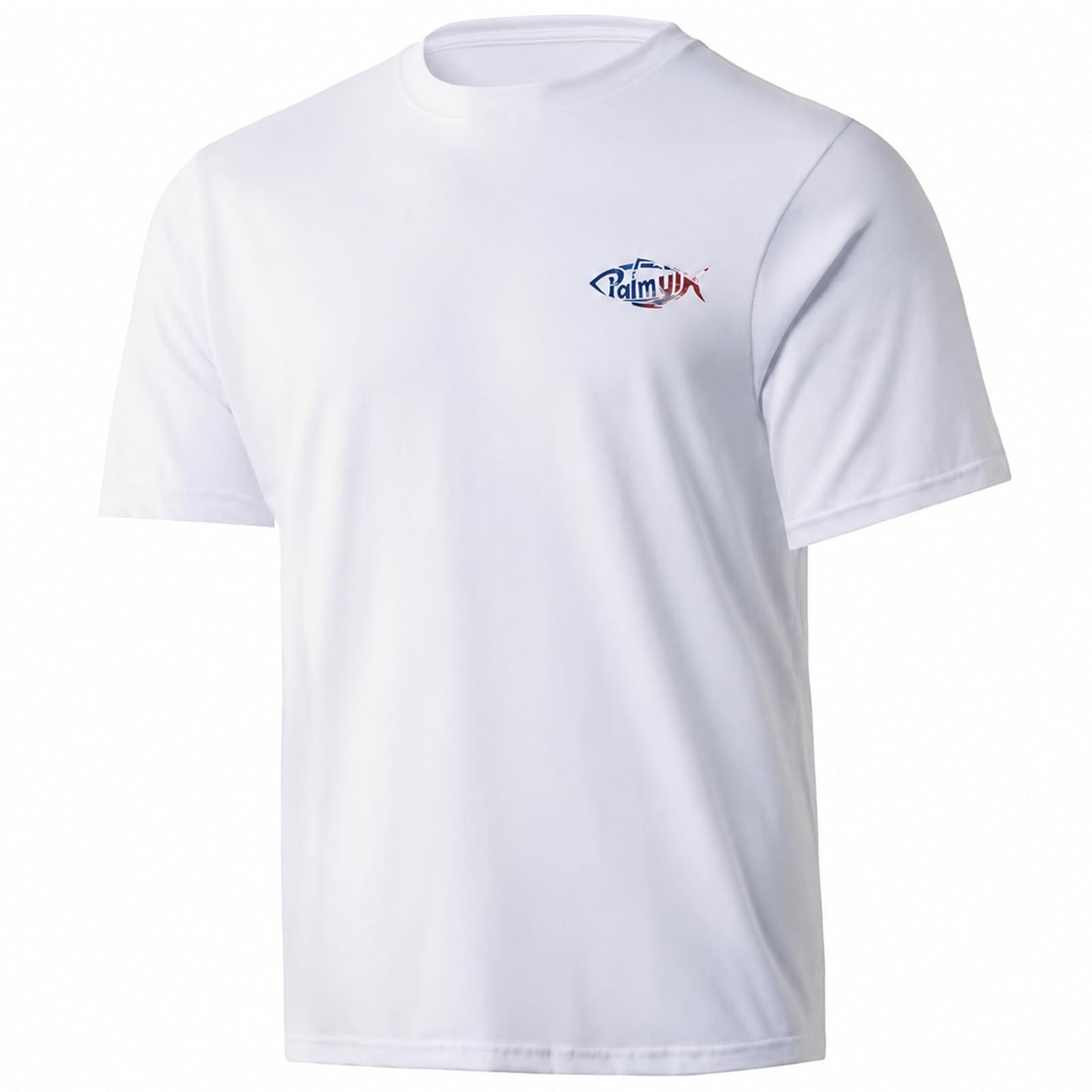 Palmyth Men's Fishing Shirt Short Sleeve Sun Protection UV UPF 50+ T-Shirt
