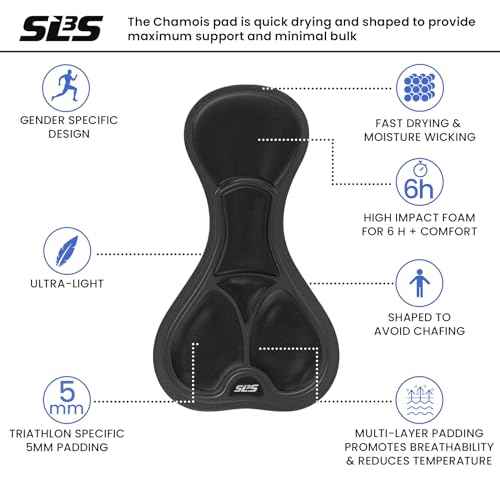 SLS3 Triathlon Suits Mens - Durable Sleeveless Tri Suit Men Triathlon Suit - Lightweight Trisuit with 2 Pockets for Storage