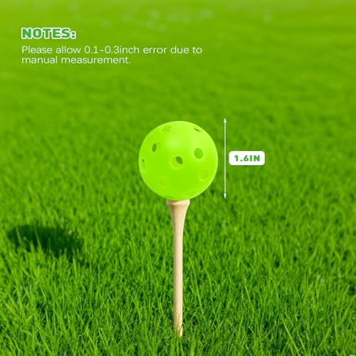 Green Plastic Golf Balls Practice Pack 26 Pcs Limited Flight Indoor Outdoor