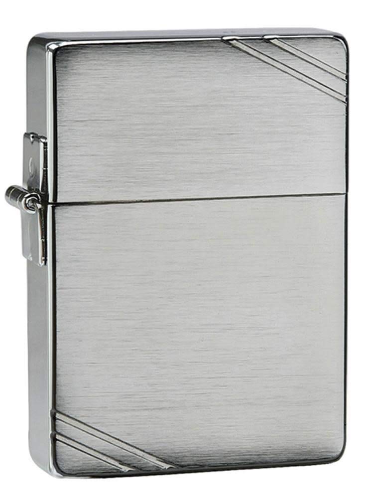 Zippo Chrome 1935 Replica Lighter - Genuine Windproof Metal Refillable