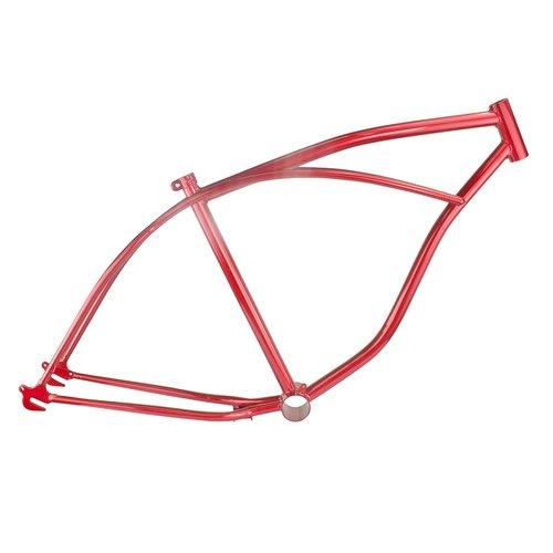 Fenix 26" Beach Cruiser Bike Frame, (Red)