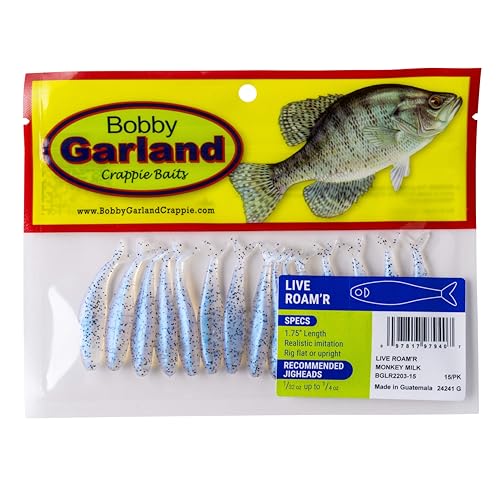 Crappie Live Minnow Bait - Bobby Garland Live Roam'R Monkey Milk 1.75"