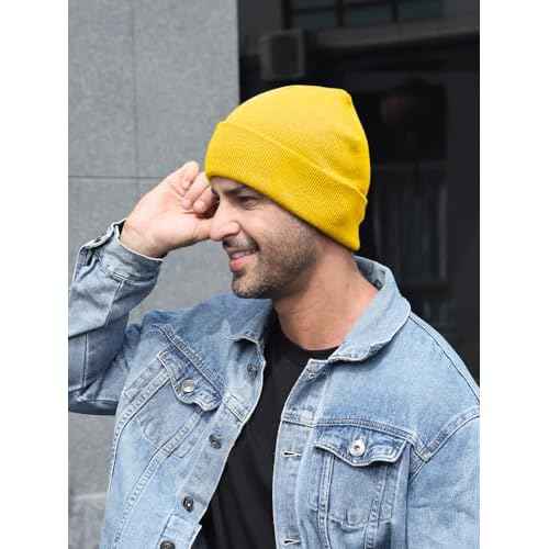 Rajputana 1 & 2 Packs Unisex Knit Winter Beanie Hats Cap Set for Men and Women