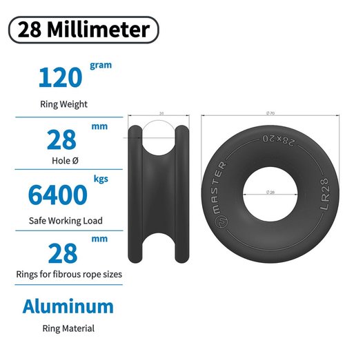 TERSMA Low Friction Lead Ring (14 Millimeter)