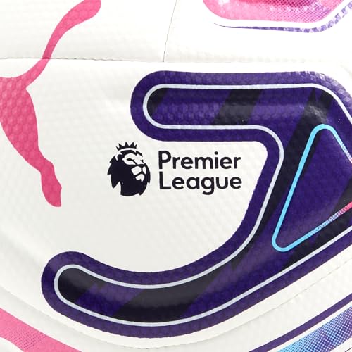 Soccer Ball - Premier League Replica for Training, 16-Panels, Reactivity - Puma White-Multicolor / 5