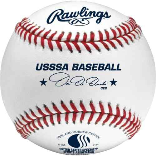 Rawlings | USSSA Baseballs | Competition Grade | ROLB1USSSA | Youth/14U | Multiple Count Options