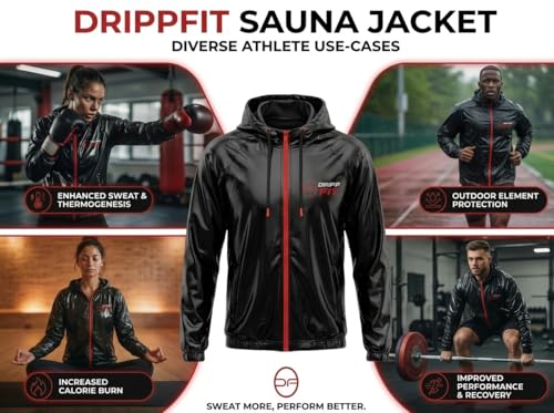 X-Large Sauna Suit 0.32mm PVC Heavy Duty Sweat Suit for Weight Loss - Men & Women