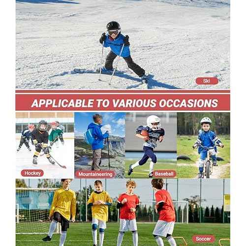 Youth Boys' Compression Shirt Long Sleeve Thermal Undershirt£¬Fleece Base Layer Athletic for Baseball, Football