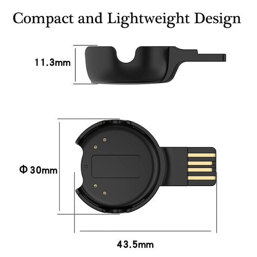 EXMRAT Compatible with Polar Verity Sense and Polar OH1 Charger, USB Charging Cable for Verity Sense and OH1 Heart Rate Sensor