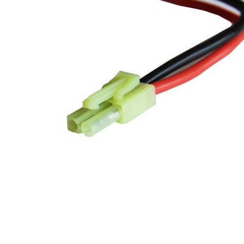 Onkuey Tamiya Connector Charger Adapter - One Side Large Female to Mini Male Tamiya Connector for Airsoft Gun LiPO/NiMH Battery