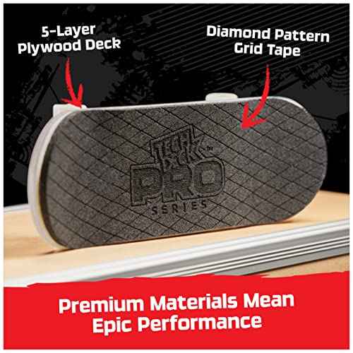 TECH DECK, Revive Pro Series Finger Board with Storage Display, Built for Pros; Authentic Mini Skateboards, Kids Toys for Ages 6 and up