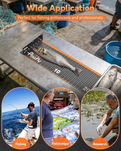 53-Inch Waterproof Fish Ruler & Measuring Tape for Anglers