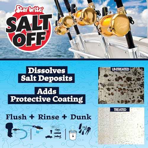 STAR BRITE Salt Off Applicator ? Marine Engine Flush & Salt Remover Spray Tool for Boats, Trailers, Fishing Gear, Dive Equipment, and More