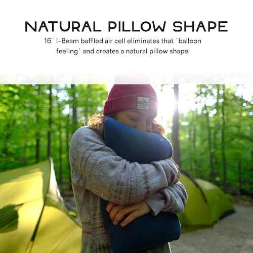 NEMO Equipment Fillo King Luxury Camping Pillow - One Size - Midnight Gray