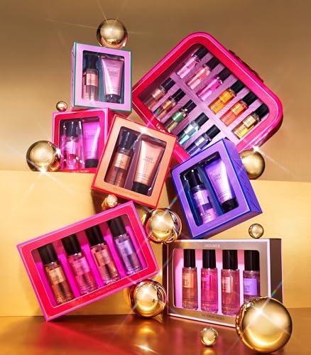Victoria's Secret Fragrance Mist Collection 4-Piece Shimmer Mini Gift Set - Assorted Scent