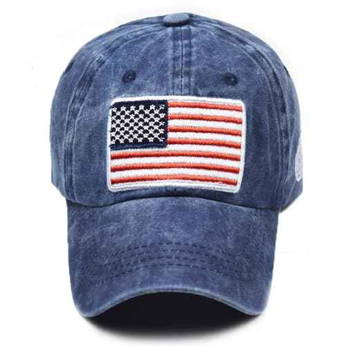 Vintage Baseball Cap for Men Women UPF50+ Washed Cotton Low Profile Adjustable Distressed Golf Dad Hat