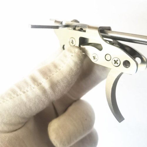 FEIXIA-201A 304 Stainless Steel Fishing Mechanism Submersible Amphibious DIY Full Metal Steel 200 Pounds DIY Speargun Trigger