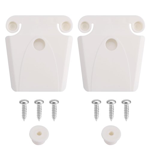 BOXOB Cooler Latch Posts and Screws for Igloo, 2 Plastic Latches Set 2 Cooler Posts Replacement Parts & 6 Screws Compatible with Igloo 50-165 Qt