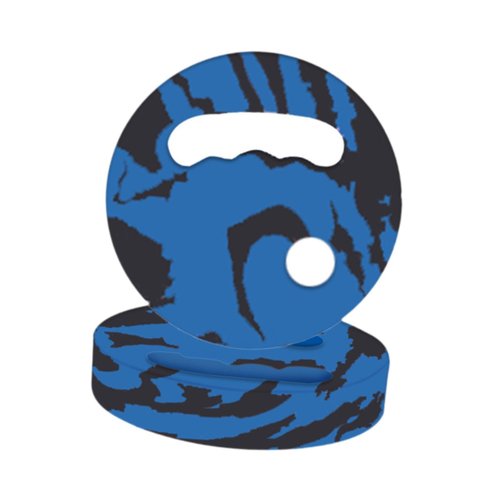 KiBcsLic Water Exercise Discs EVA Foam Swimming Board Pool Resistance for Workouts, Blue Black