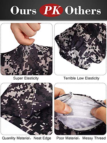 Cooling Arm Sleeves UV Protection Ice Silk Unisex Sports 10 Pairs