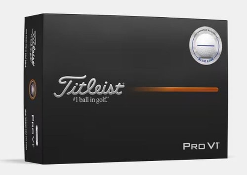 Titleist Pro V1 Performance Alignment Golf Balls White/Blue