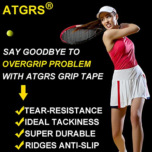 Tennis Grip Tape Absorbent Anti-Slip Overgrip for Racket Handle - Red