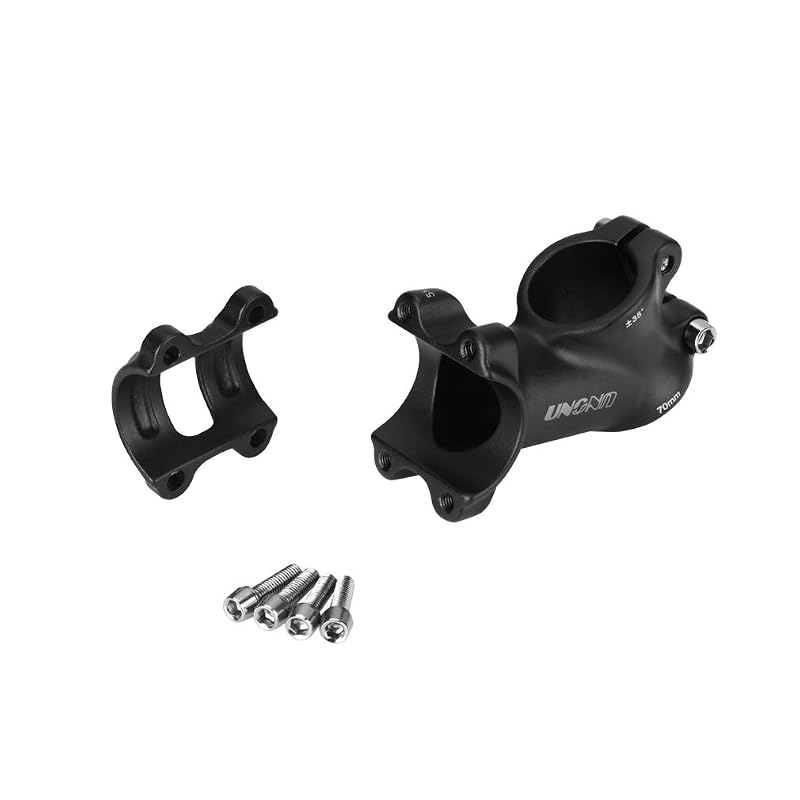 FOMTOR 31.8mm Stem 70mm 35° Handlebar Riser for 1.25" Handlebars
