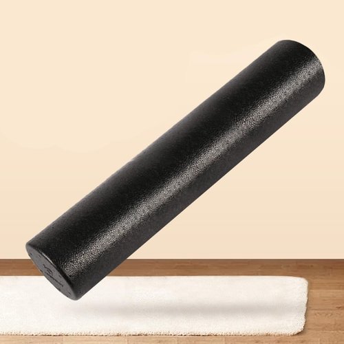 Zaviftie High Density Round Foams Rollers Exercise Foams Rollers for Pilates & Stretching Fitness Full Body Athletic Massage Tool (60cm)