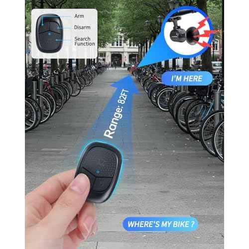 Electric Bike Horn, Max 120dB Loud Bicycle Horn with Wireless Remote, USB-C Rechargeable Bike Bell for Adults Kids Bike, Scooter, Ebike, Waterproof Bike Accessories