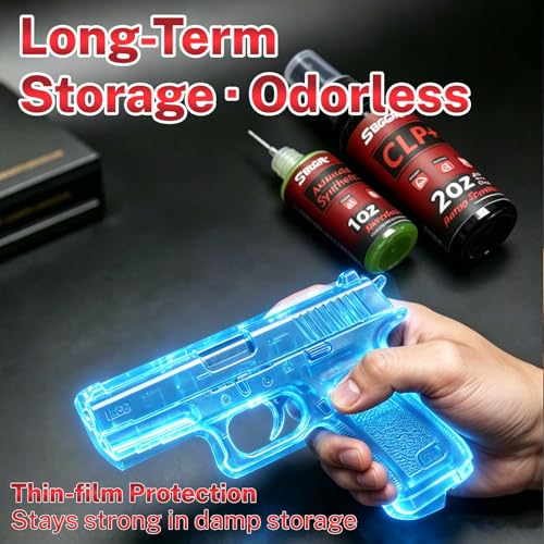 Gun Cleaning Kit with Lubricant & Patches - Universal Firearm Maintenance Set