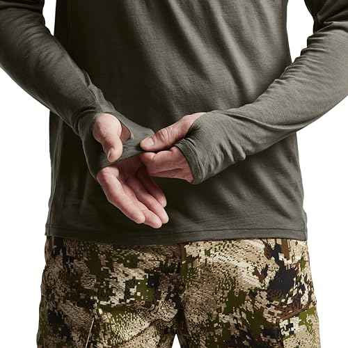 SITKA Gear Mens Core Merino 120 Long Sleeve Crew