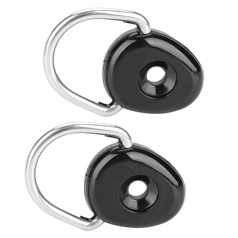 Kayak D Ring Buckle Tie Down Fittings - 6 Pack Deck Safety Accessories