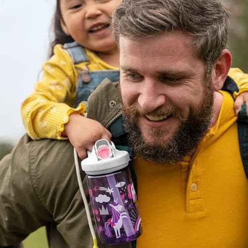 CamelBak Eddy+ Kids Replacement Bite Valve & Straws Multi-color, 4-Pack