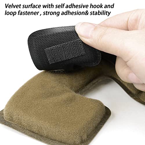 Tactical Helmet Pads - Khaki Universal Replacement Foam Inserts for ACH, MICH Helmets
