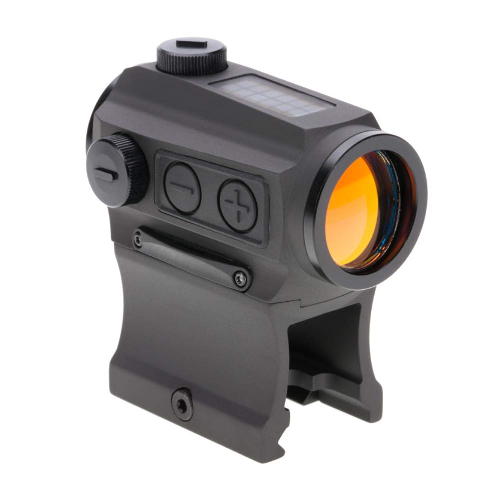 HOLOSUN HS403C Red 2 MOA Dot Micro Sight for Rifles - Solar FailSafe Super LED Durable Waterproof Aluminum Sight with Multilayer Reflective Glass & 12 Brightness Settings