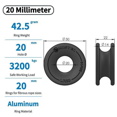 TERSMA Low Friction Lead Ring (14 Millimeter)