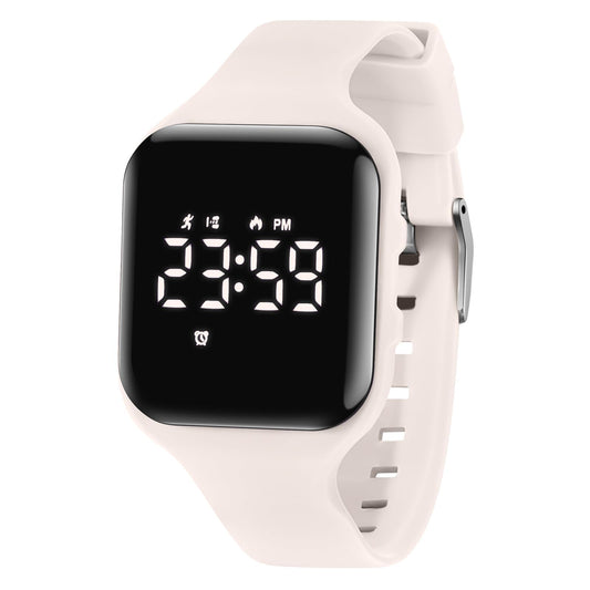 A ALPS Kids Watches for Girls Boys Digital Sport Watch with Step Counter Pedometer Vibration Alarm Clock, No App Waterproof Fitness Tracker Kids Watch Boys Girls Teens Students Ages 5-16