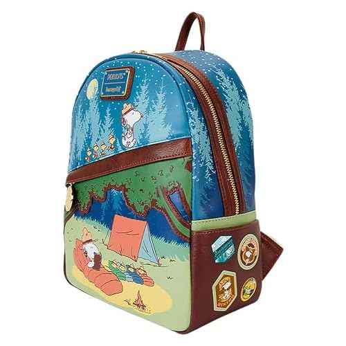 Loungefly Peanuts Beagle Scouts 50TH Anniversary MINI Backpack
