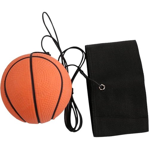 TypoGrove Reaction Training Ball with Adjustable Wrist Strap - High-Elasticity Rubber Basketball Trainer for Agility Drills and Reflex Exercises, Elastic String Sports Equipment for Athletes