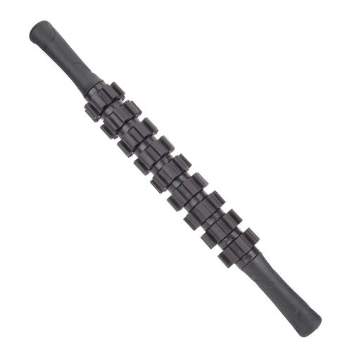 Sports Massage Roller Stick Relax Muscles Full Body Exercise Equipment Black