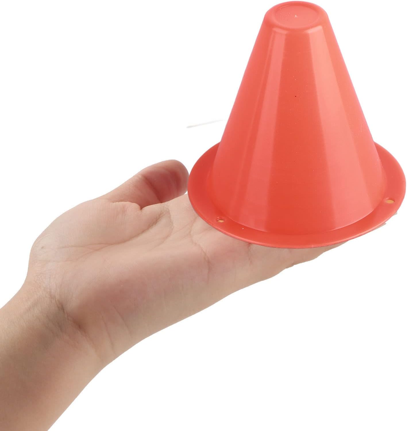 10-Pack Football Training Cones, Bracket Accessories, Obstacle Marking Set