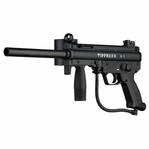 Tippmann A-5 with Response Trigger Paintball Marker with Hawki 48ci HPA Tank Bundle