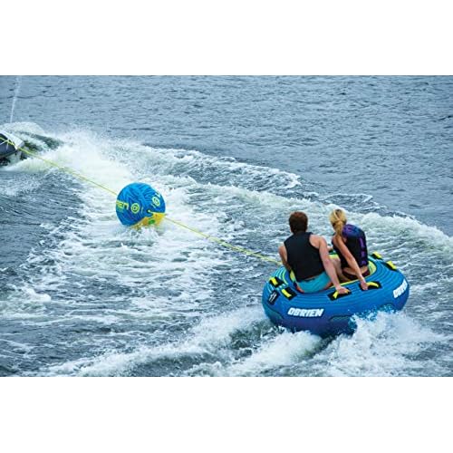 O'Brien Shock Ball Towable Tube Rope Float, Blue