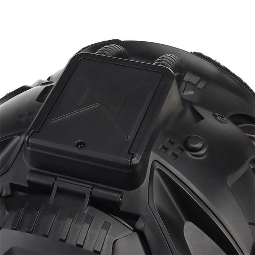 LynxPro HL-98 Tactical Helmet with Built-in Communication Earphone, Featuring high-Definition Tactical Earphones, a Built-in Fan and New Night Vision Device - Black