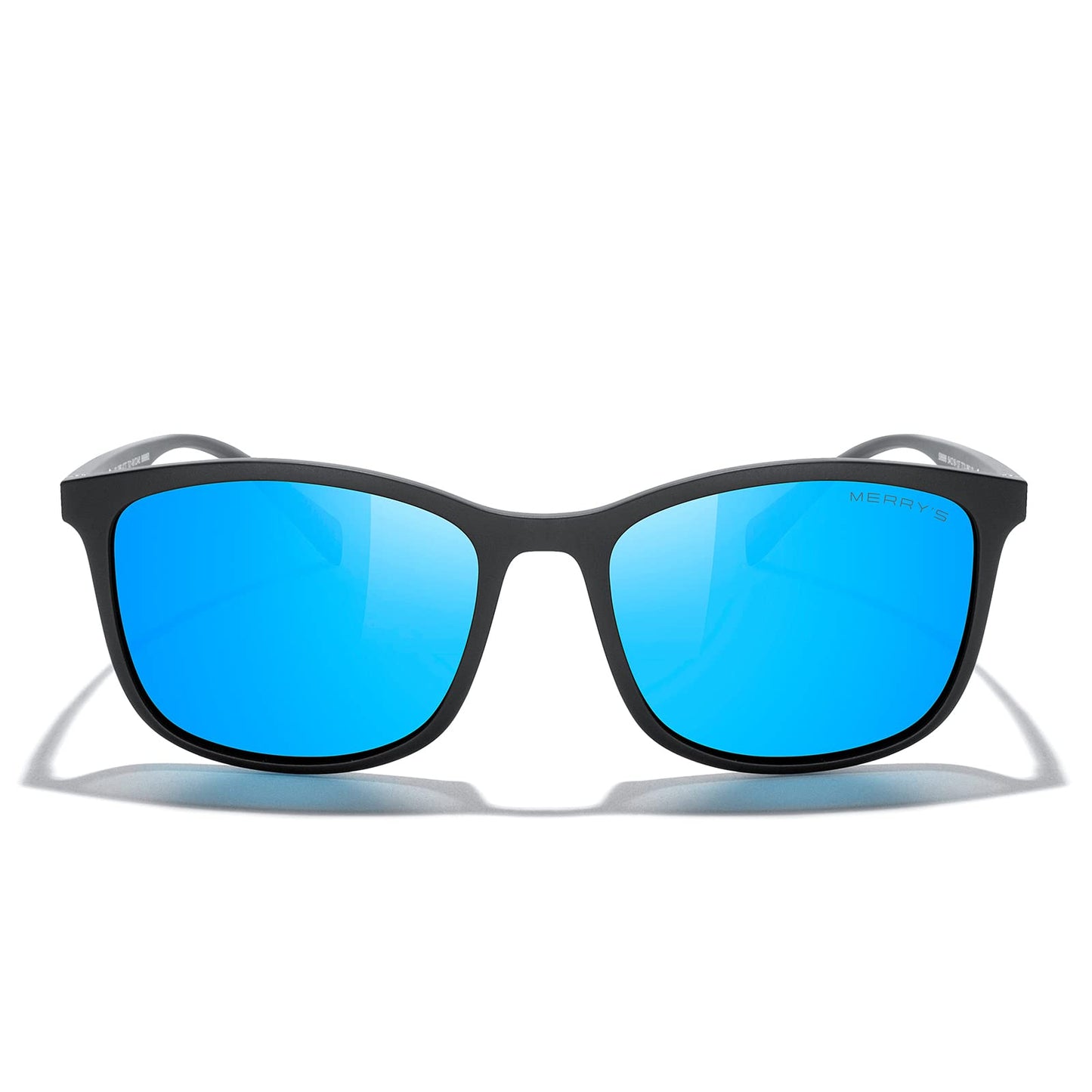 MERRY'S Square Polarized Sunglasses for Men Women Ultralight Shades Driving Fishing Golf UV400 S8668