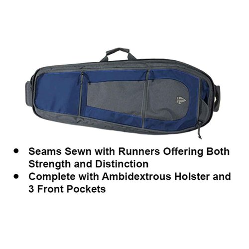 UTG ABC Sling Pack 34" Multi-Firearm Case w/Electric Blue
