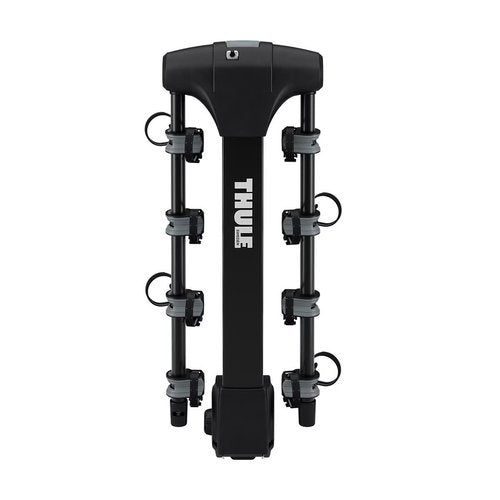 Thule Apex XT Hanging Hitch Bike Rack, Carries 4 Bikes, Perfect for Traveling with Multiple Bikes - Quick, Tool-Free Installation, Suitable for a Wide Variety of Bike Sizes and Frame Styles, Black