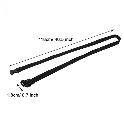 Chalk Bag Belt Chalk Bag Bucket Strap for Rock Climbing 118cm Lightweight Adjustable Waist Belt