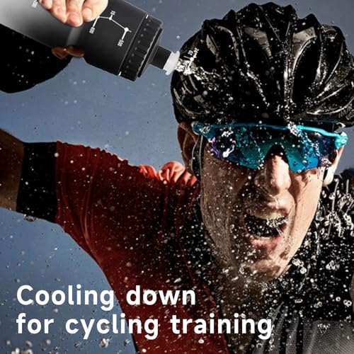 TooLe 24oz Bike Water Bottle Set - Black+Black Variation