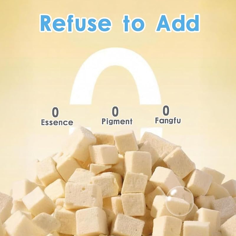 Freeze-Dried Tofu Cubes – High-Protein Vegan Meat Alternative, 6 oz